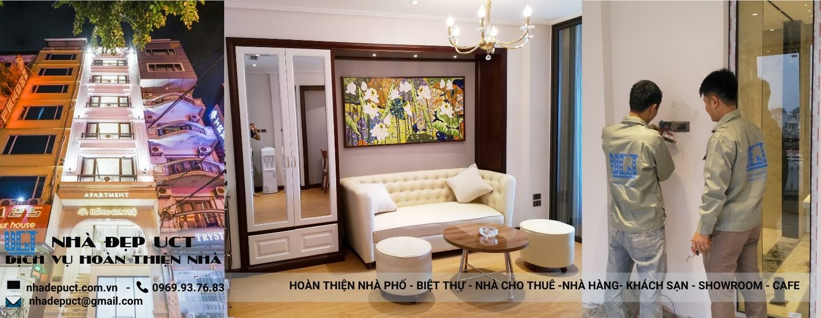 HOÀN THIỆN NHÀ PHỐ, BIỆT THỰ, CĂN HỘ